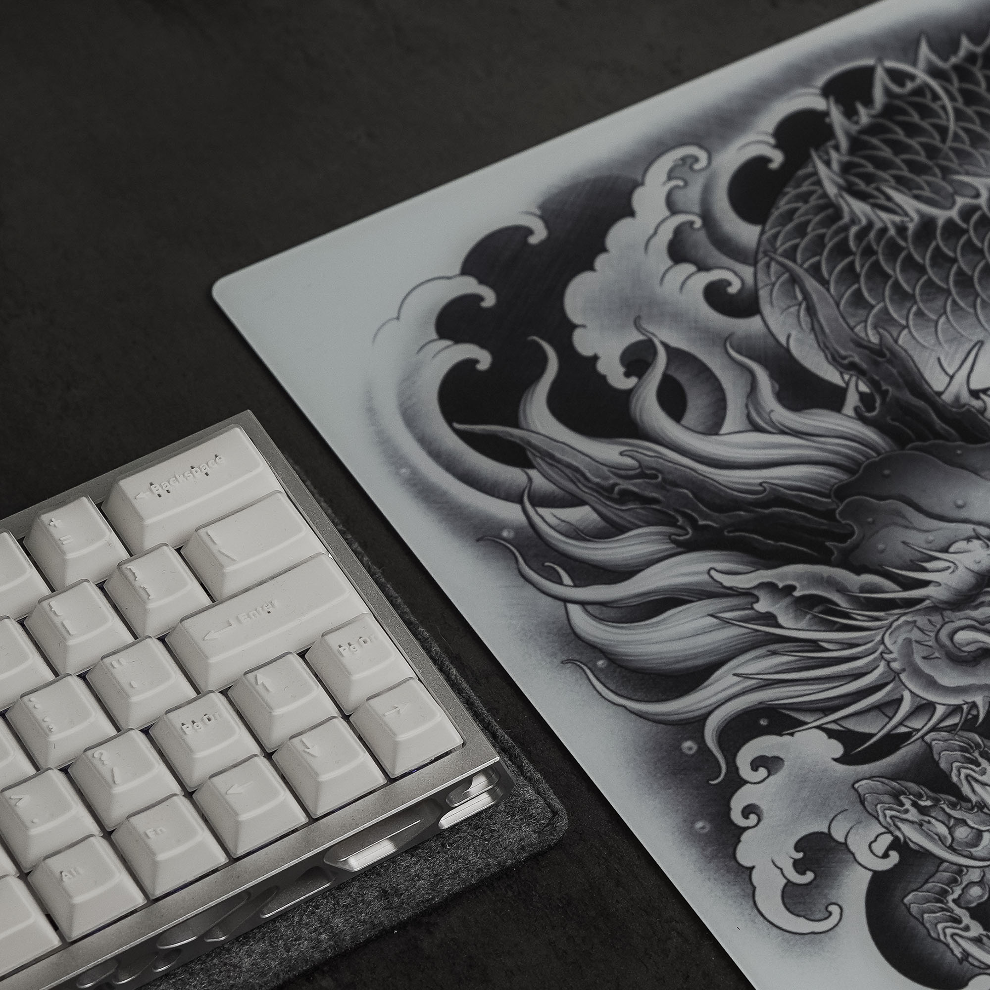 Prosperity - Glass Mousepad